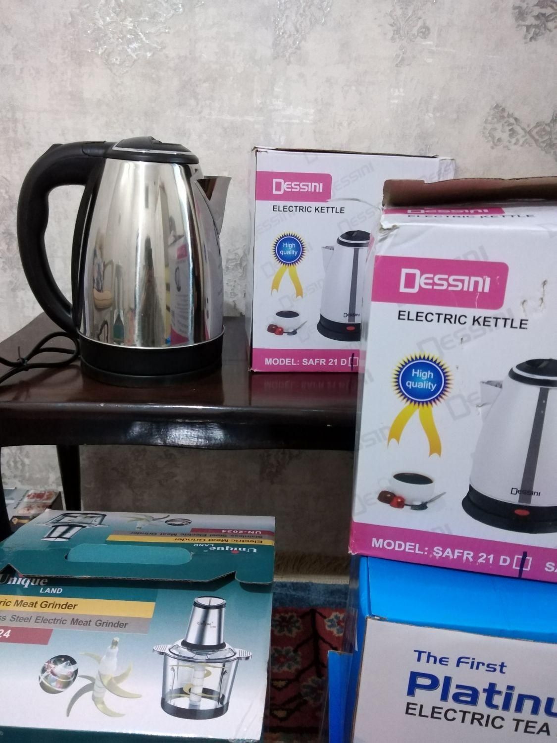 چایی ساز بغل همی و کتری برقی 1500وات|سماور، چای‌ساز، قهوه‌ساز|رباط‌کریم, |دیوار
