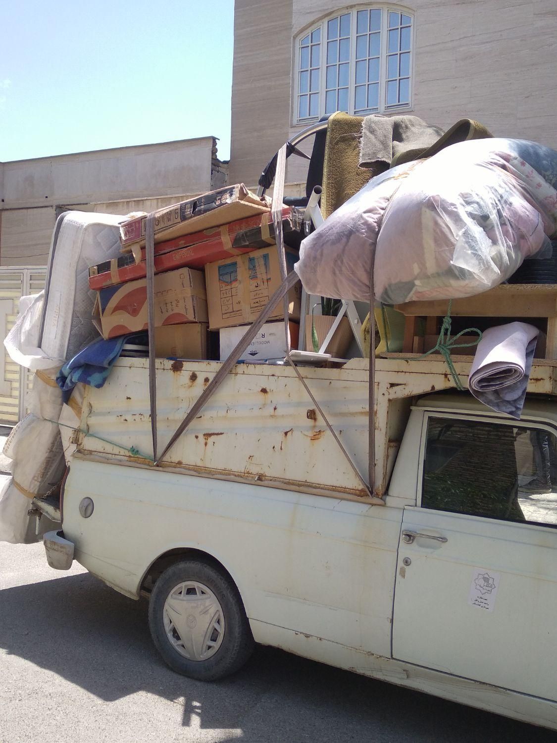 باربری وانت بار تلفنی حمل نقل اثاثیه منزل پیکان کا|خدمات حمل و نقل|مشهد, طبرسی شمالی|دیوار