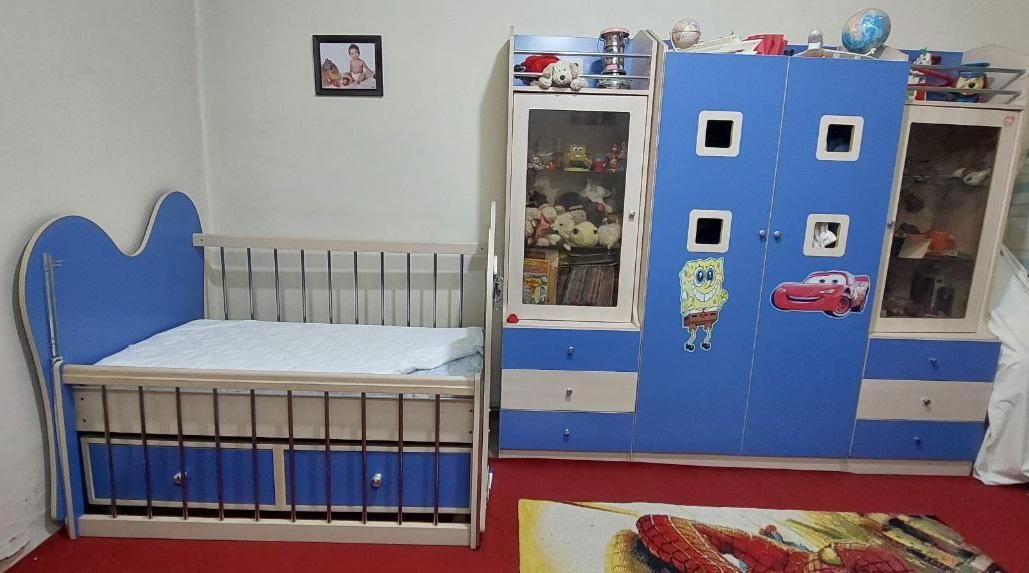 تخت و کمد نوزاد|اسباب و اثاث بچه|شاهینشهر, فیض|دیوار