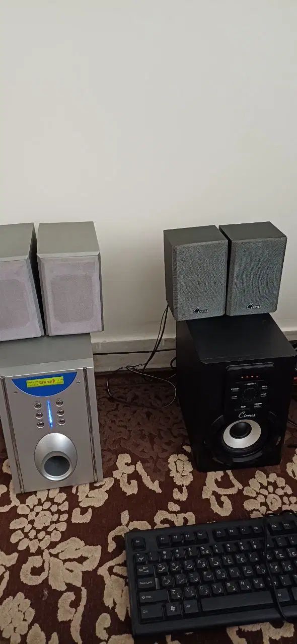 سیستم کامل خانگی با کیس + اسپیکر + کیبورد A4tech|رایانه رومیزی|تهران, جنت‌آباد جنوبی|دیوار