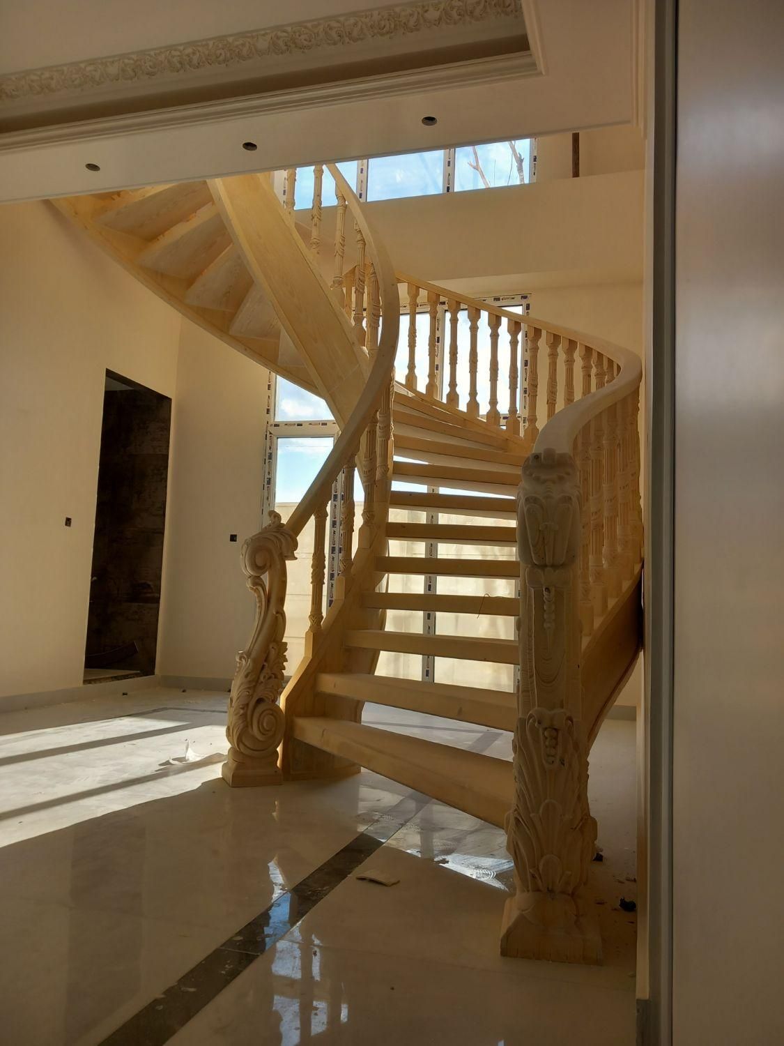 پله گرد فلزی ،پله دوبلکس|خدمات پیشه و مهارت|تبریز, |دیوار