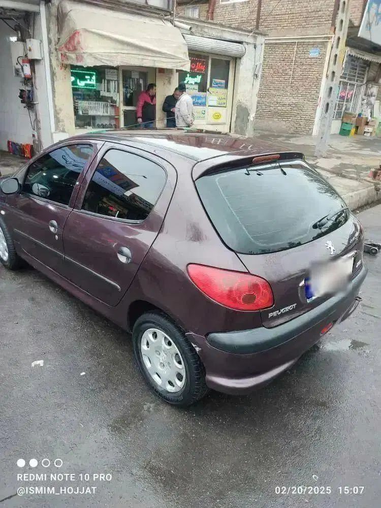 پژو ۲۰۶ مدل ۹۱ پلمپ بدون آفتاب سوختگی فنی به شرط|خودرو سواری و وانت|تبریز, |دیوار