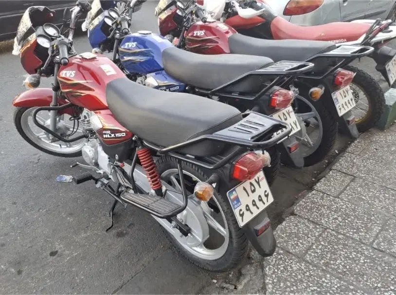 tvs hlx 150 صفر مدل ۱۴۰۴(یکساله)|موتورسیکلت|تهران, تهران‌نو|دیوار