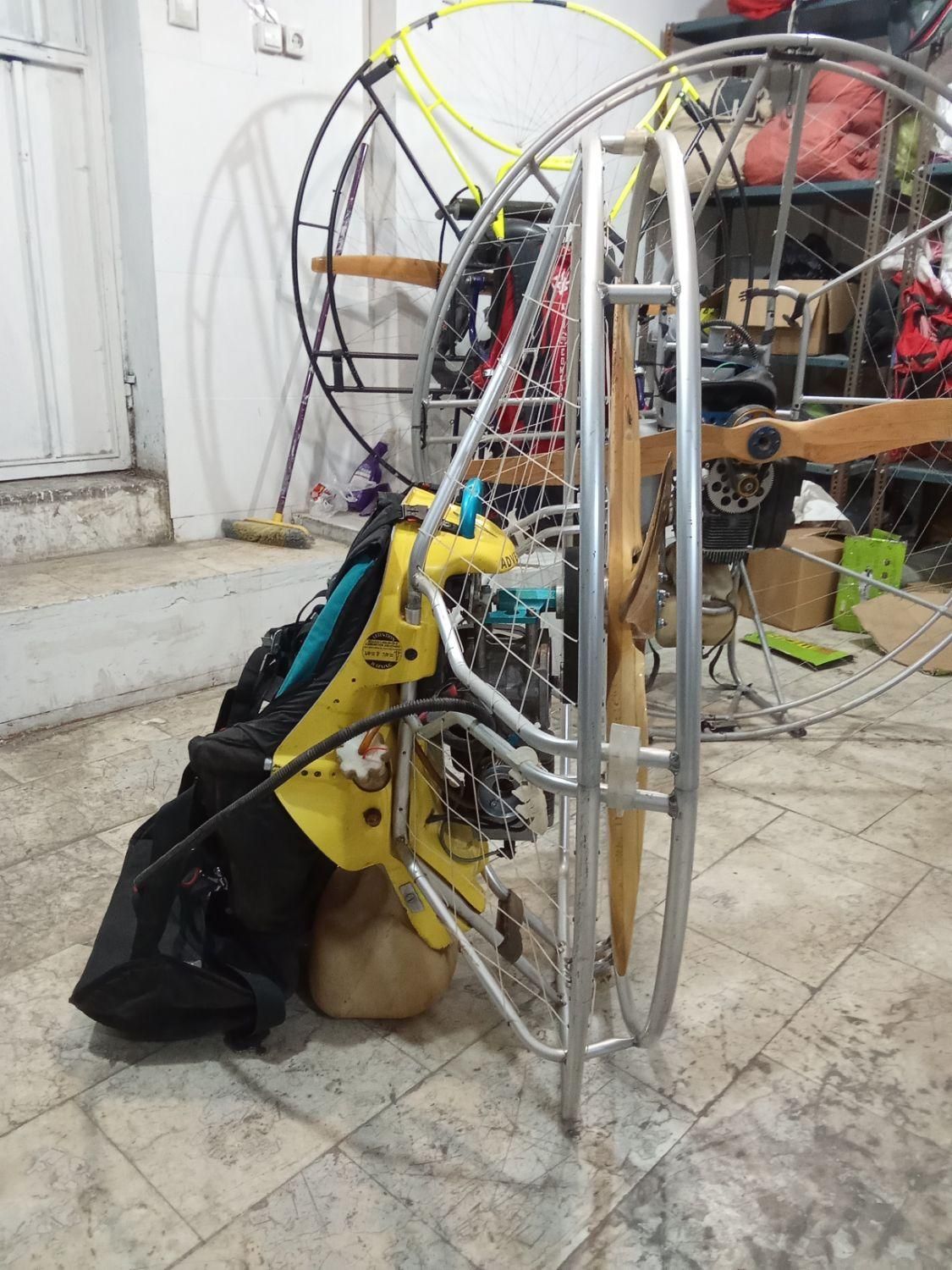 پاراگلایدر پاراموتور سبک سایز کوچک ۲۰۰ سی سی|تجهیزات ورزشی|تهران, پونک|دیوار