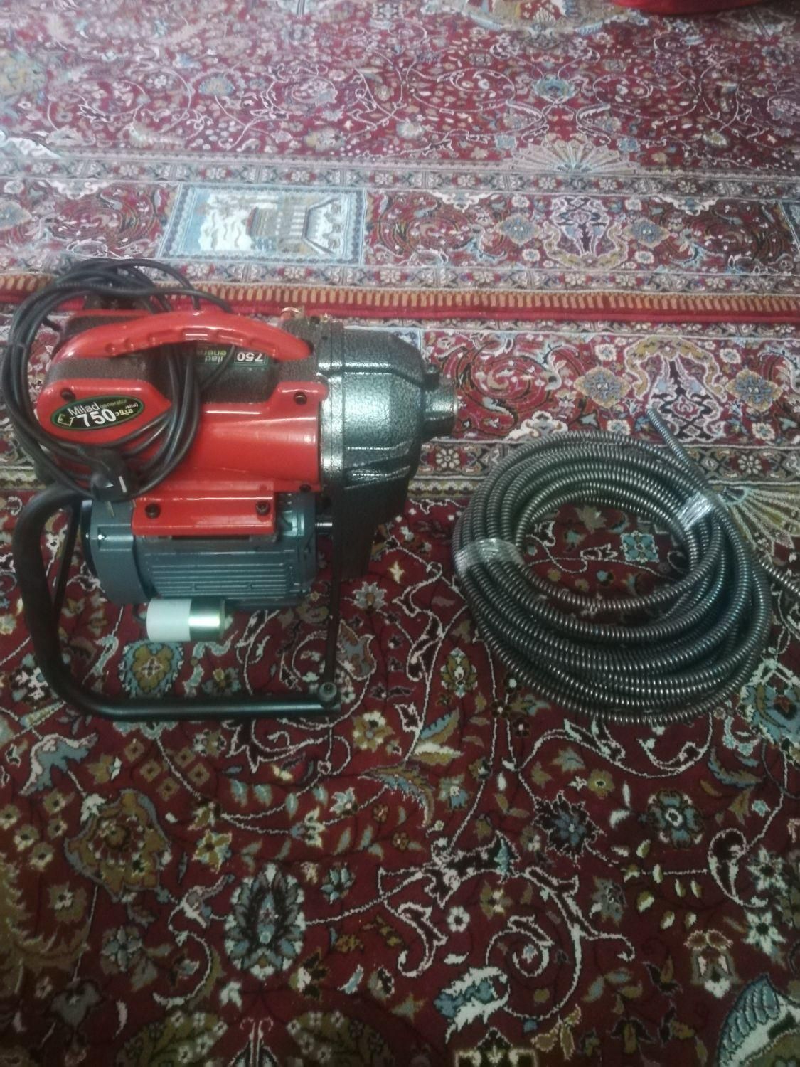 لوله بازکن. چاه بازکن. فنرزن برقی. فنر زن|خدمات پیشه و مهارت|شیراز, کوزه گری|دیوار