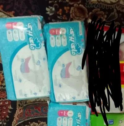 ۵بسته پوشک ۲تامولفیکس و۲تانصفی مای بی بی|کفش و لباس بچه|مشهد, طرق|دیوار