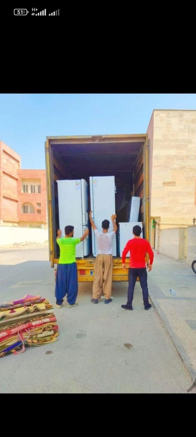 خدمات باربری رسالت جابجای اثاثیه منزل50٪ت باکارگر|خدمات حمل و نقل|بندرعباس, |دیوار