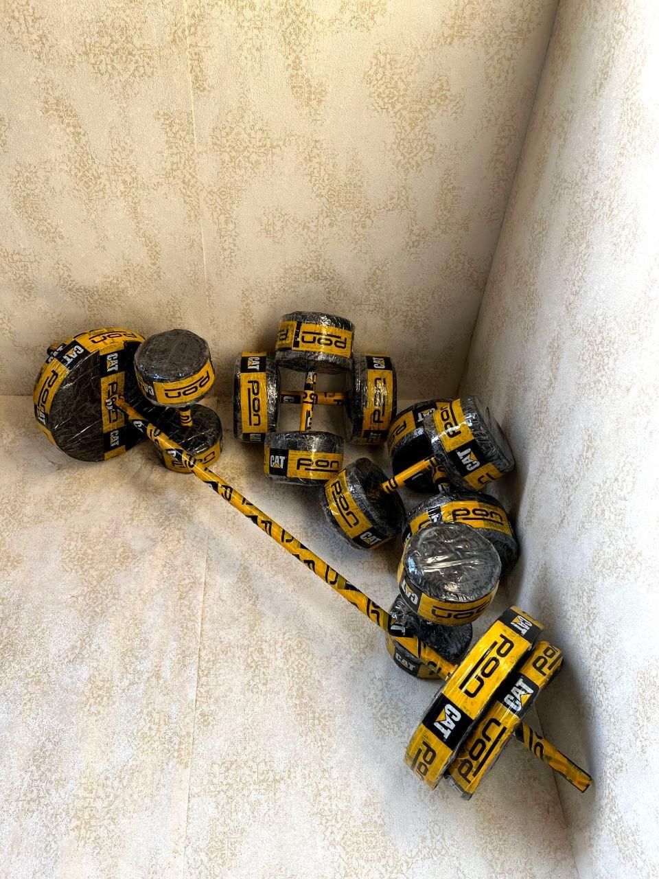 دمبل بدنسازی بتنی ، میله و صفحه هالتر(وسایل ورزشی)|تجهیزات ورزشی|اصفهان, امیرعرب|دیوار