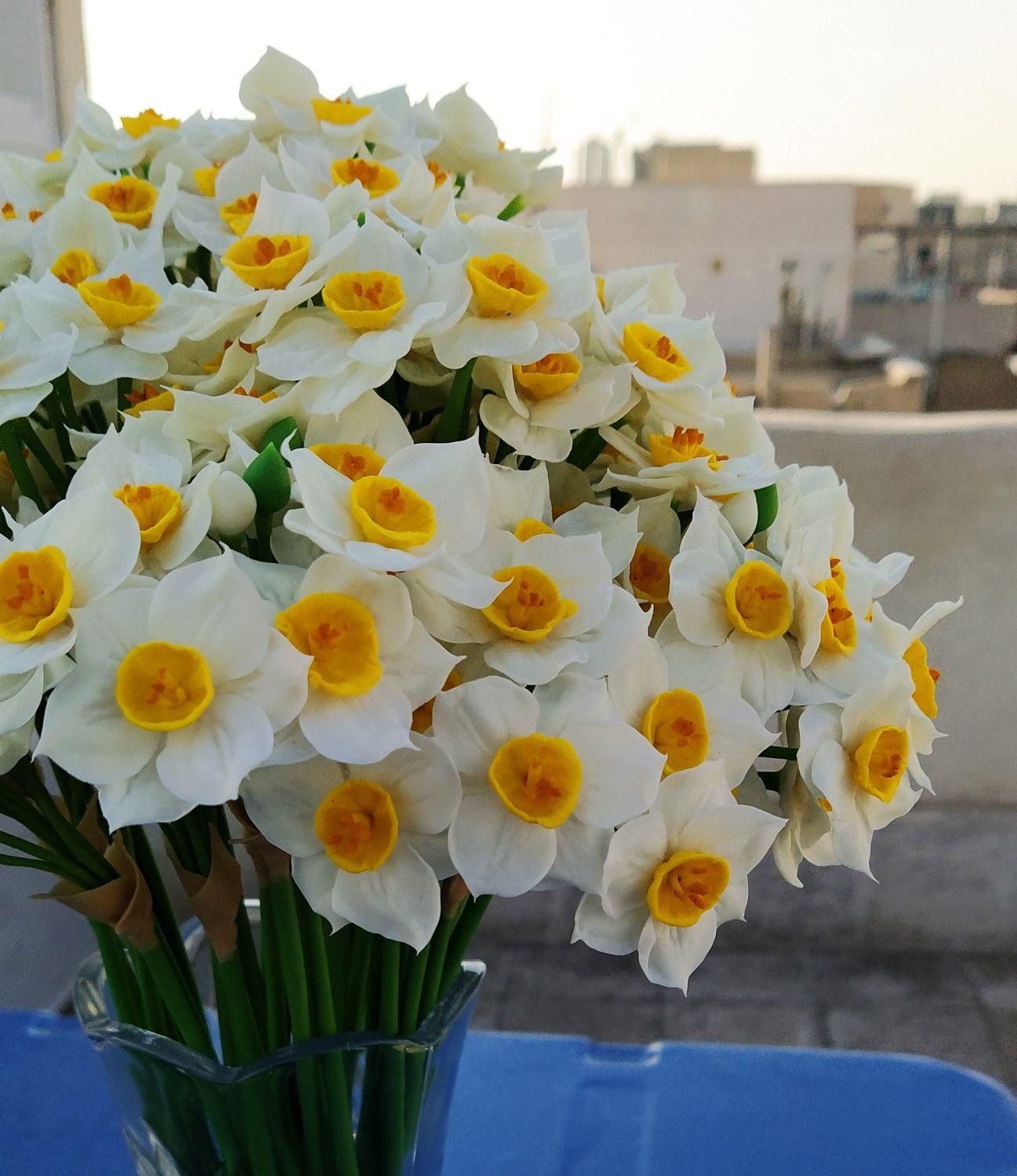 شاخه گل نرگس دکوری|گل مصنوعی|تهران, فلاح|دیوار