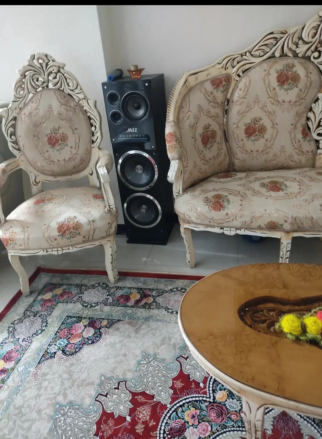 اسپیکر جاز درحد بسیارنو بهمراه میکروفن|سیستم صوتی خانگی|تهران, مشیریه|دیوار