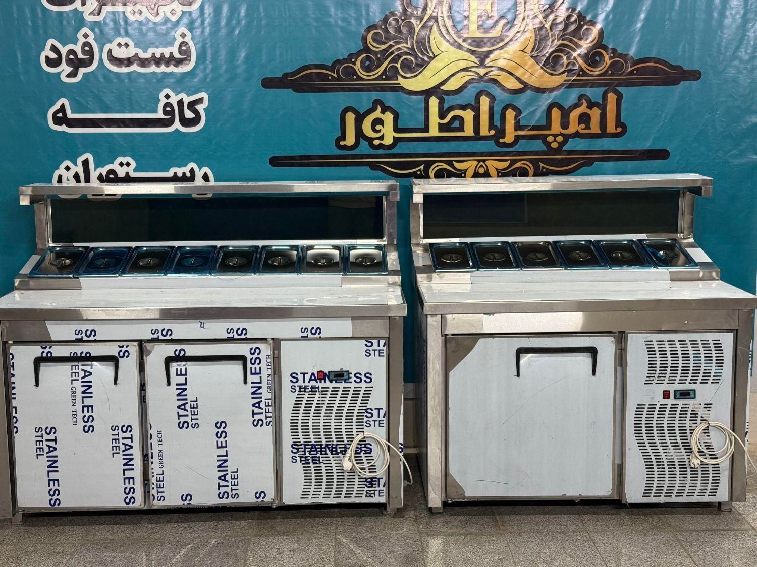 تاپینگ زیر گریل میز کار سینک بنماری، فست فود|کافی‌شاپ و رستوران|تهران, یافت‌آباد|دیوار