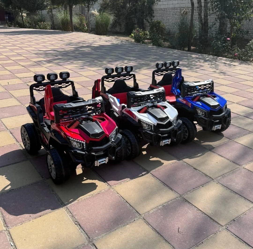 *استان قزوین *ماشین شارژی 4 موتوره اقساط|اسباب‌بازی بچه|قزوین, |دیوار