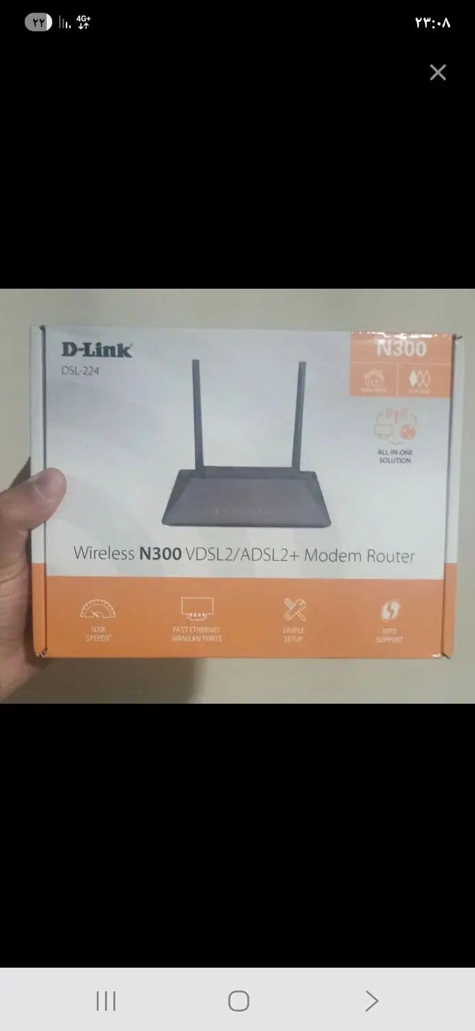 مودم  n300 dsl 224|مودم و تجهیزات شبکه|تهران, جلیلی|دیوار