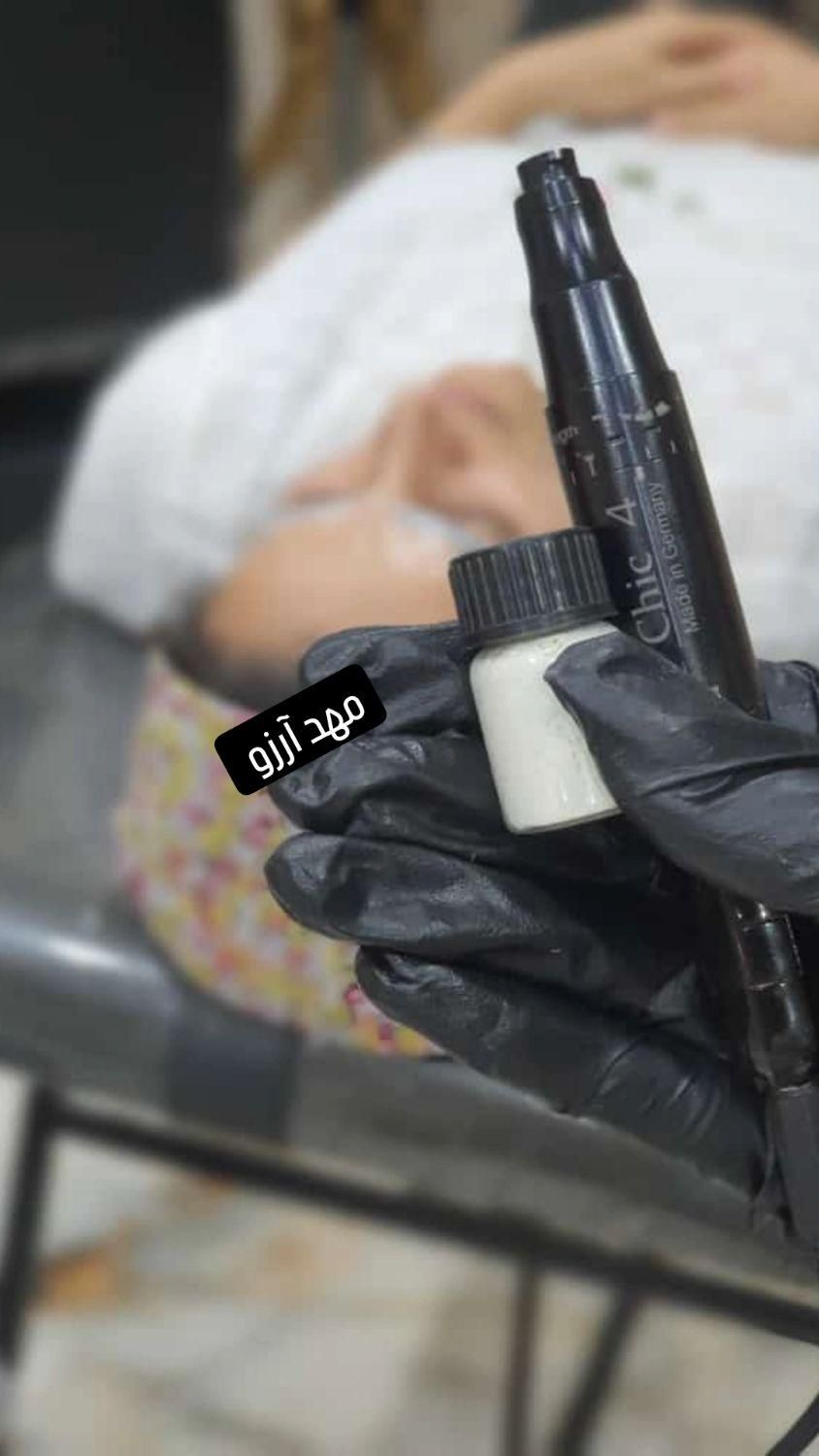 تاتو صورت ابرو چشم لب|خدمات آرایشگری و زیبایی|اهواز, سپیدار|دیوار