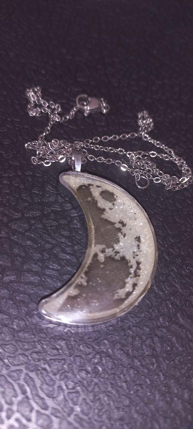 گردنبند پینترستی ماه|جواهرات|نیشابور, شهرک بسیج|دیوار