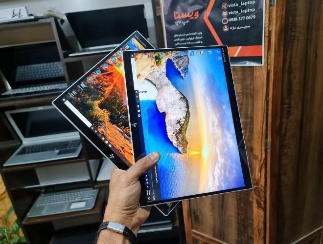 لپتاپ hp تبلت شو صفحه۴k ساپورت قلم core i5|رایانه همراه|شیراز, فرگاز|دیوار