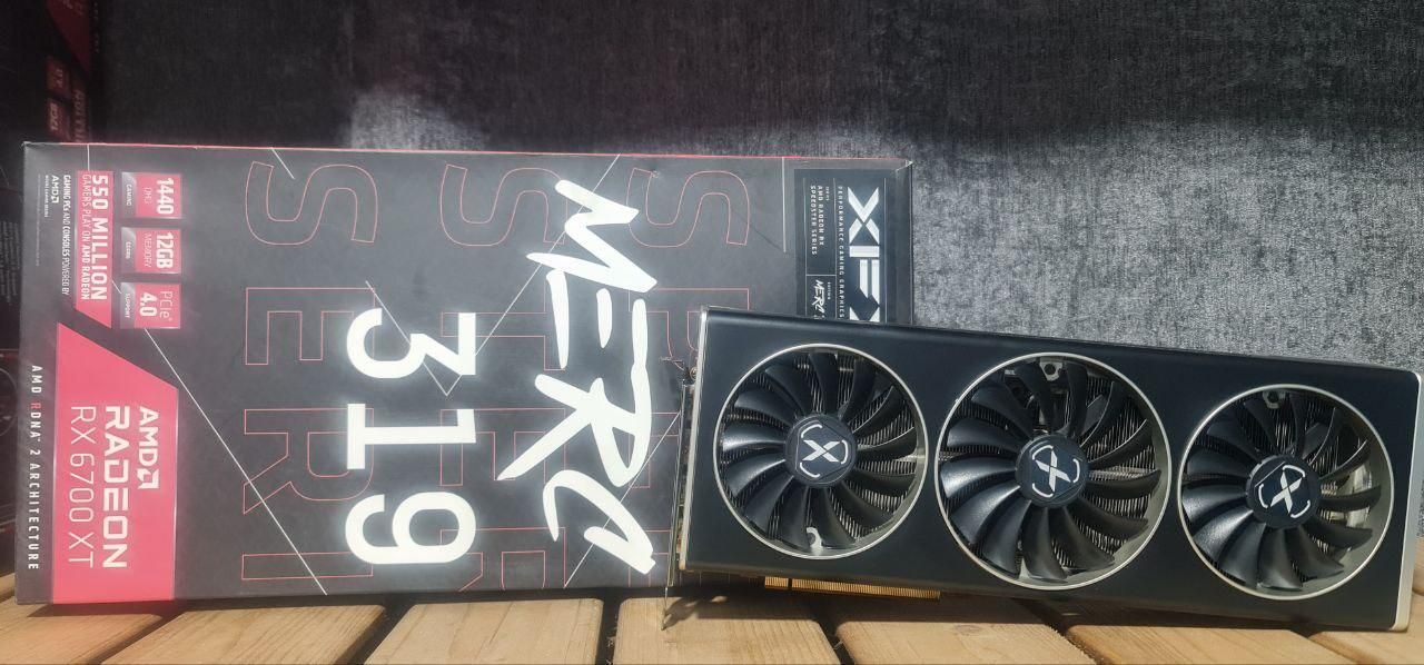 کارت گرافیک RX 6700 XT XFX MERC|قطعات و لوازم جانبی رایانه|تهران, والفجر|دیوار