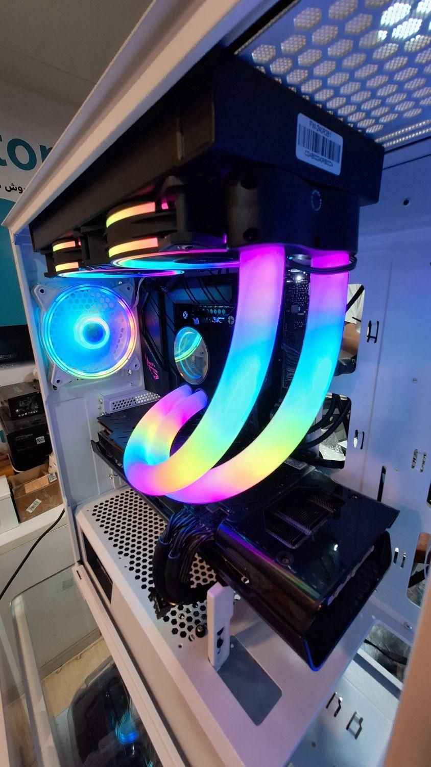 کامپیوتر حرفه ای گیمینگ با چک|رایانه رومیزی|ساوه, |دیوار