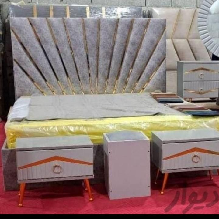 تخت خواب۲ نفره و۱نفره سمساری قاسمی|حراج|زابل, |دیوار