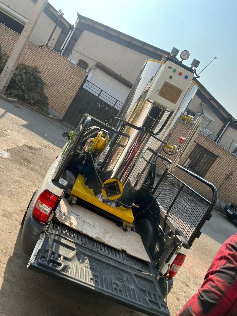 کارواش بخار افقی ۳۵۰ لیتری به بالا خشکشویی|ماشین‌آلات صنعتی|خاوران, |دیوار