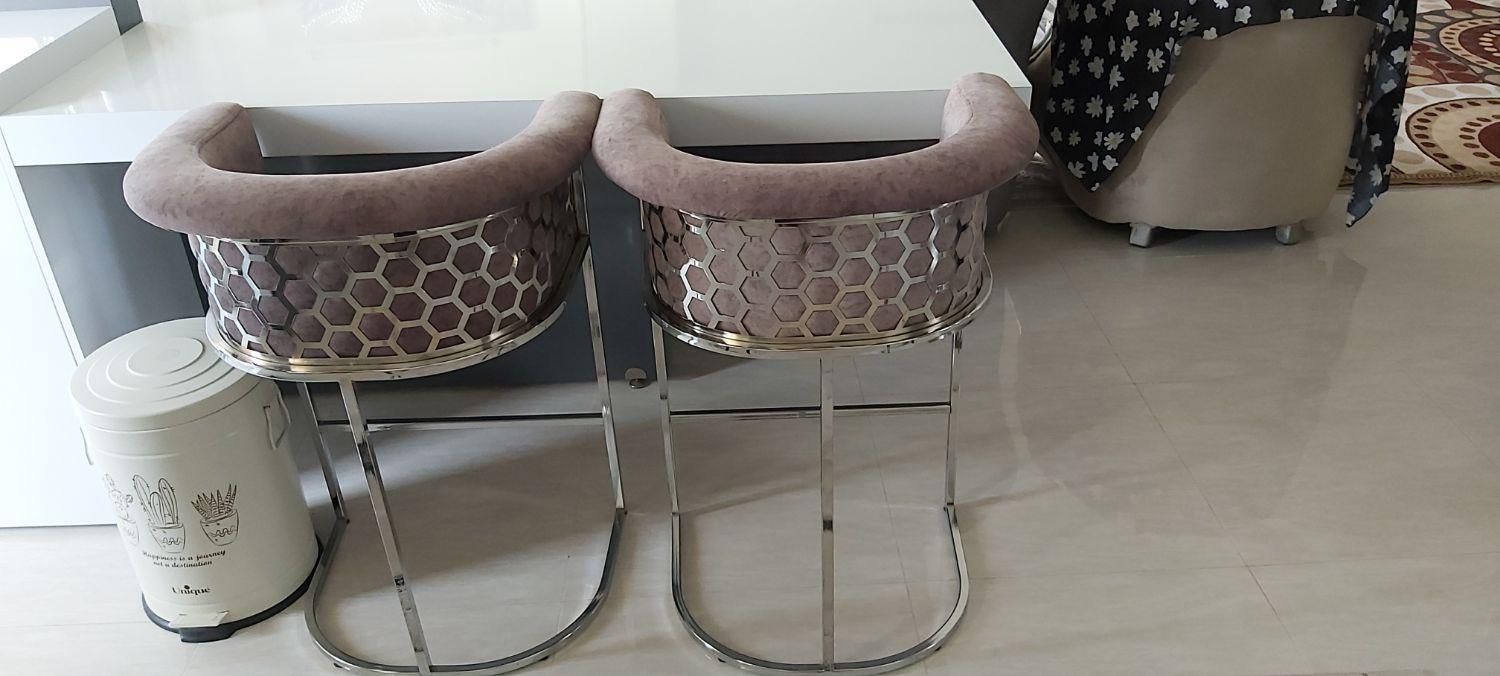 صندلی اپن استیل|میز و صندلی غذاخوری|شاهینشهر, مخابرات (شهید بهشتی)|دیوار