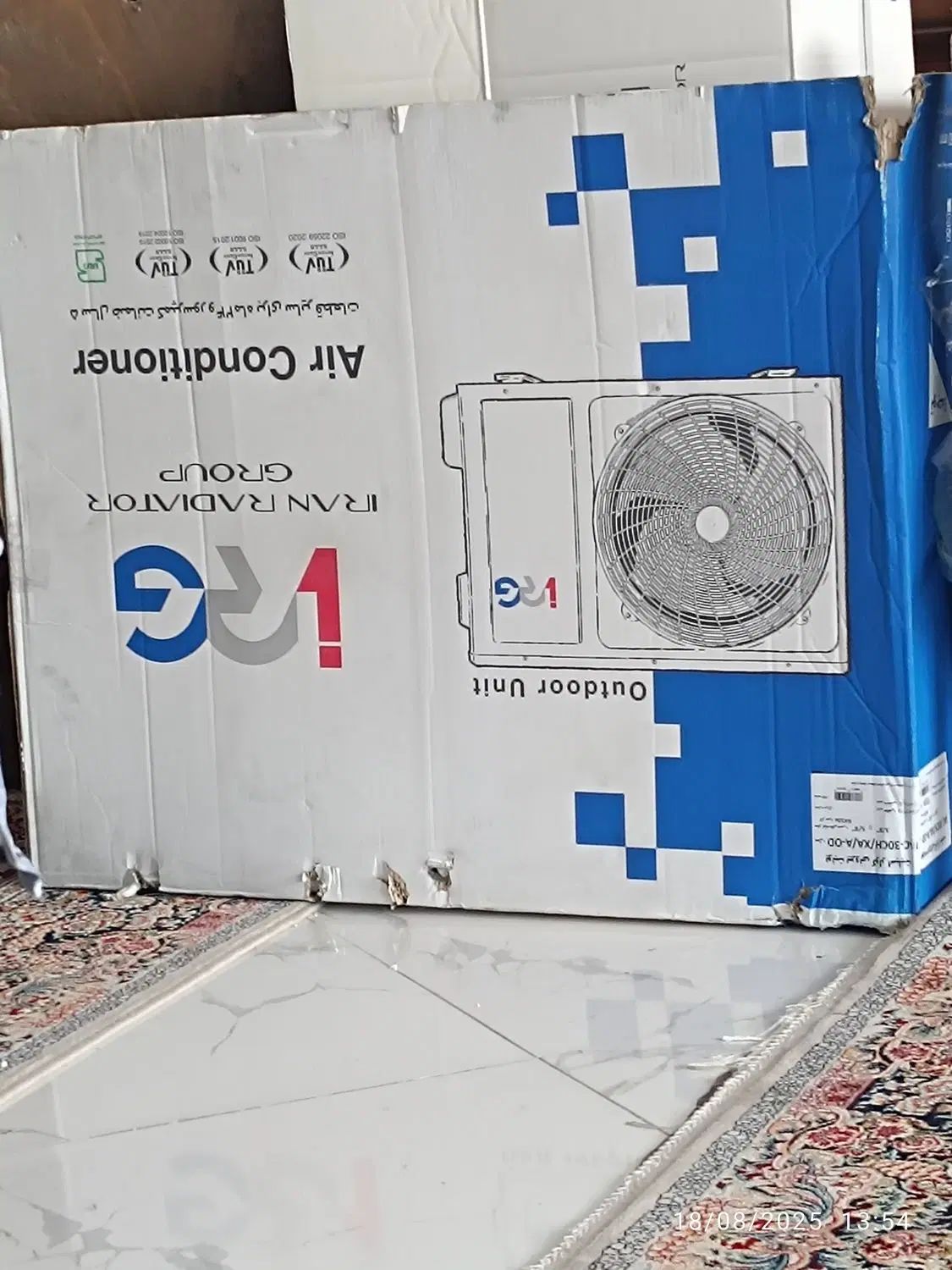 جعبه کولر گازی ۳۰هزار|کولر گازی و فن‌کوئل|تهران, عباسی|دیوار