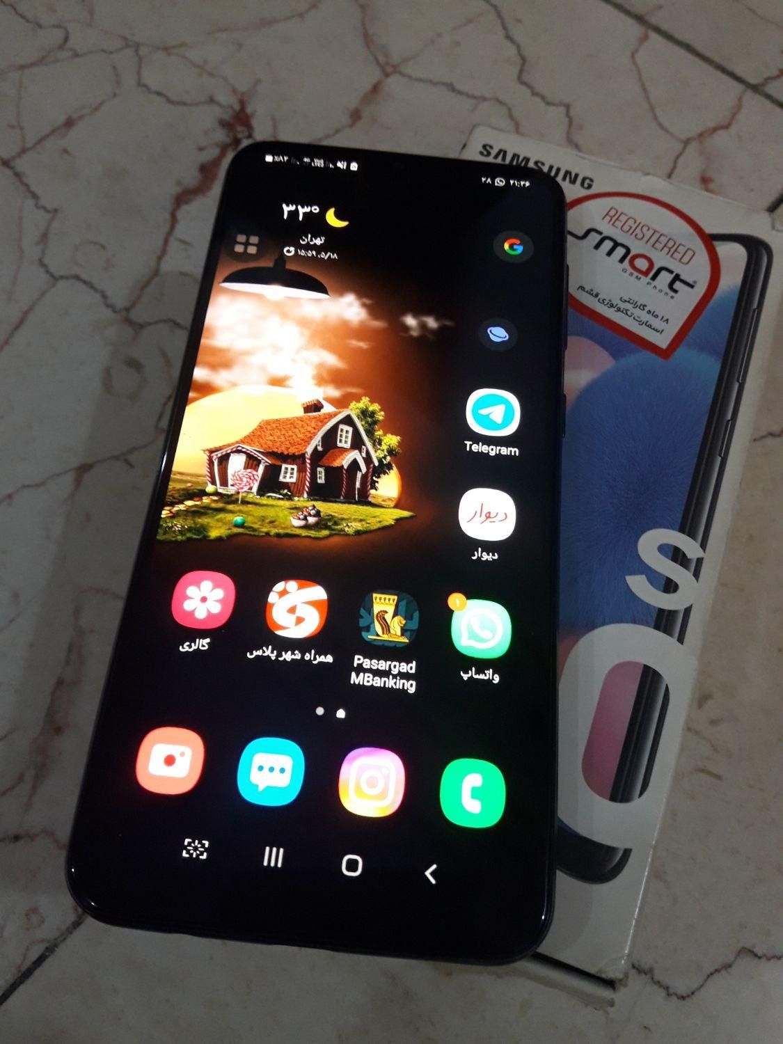 سامسونگ Galaxy A30s با حافظهٔ ۱۲۸ گیگابایت|موبایل|تهران, پیروزی|دیوار