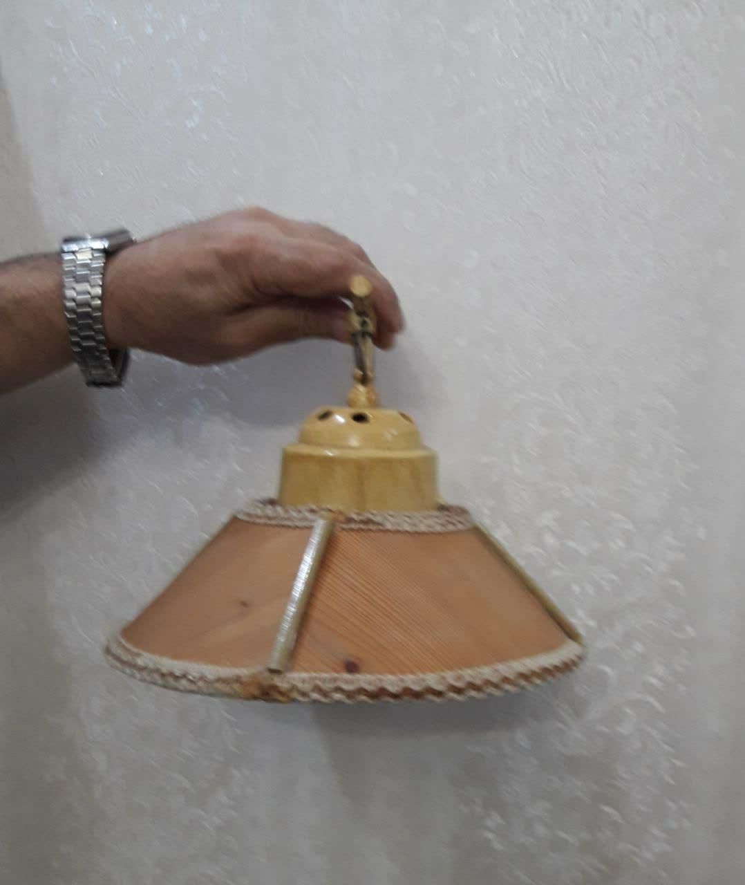 چهار عدد چراغ آویز سقفی و دیواری|لوستر و چراغ آویز|رشت, گلباغ نماز|دیوار