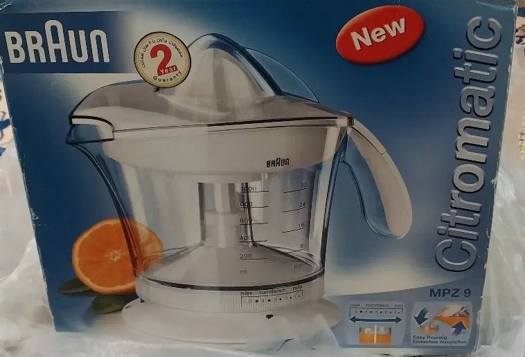 آب پرتغال گیری BRAUN مدل MPZ9|آبمیوه‌گیر و آب‌مرکبات‌گیر|تهران, تهرانسر شرقی|دیوار