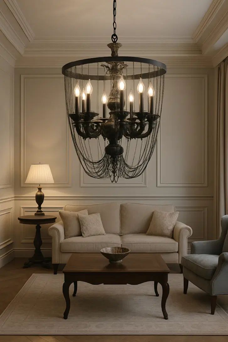 لوستر زنجیری مدرن|لوستر و چراغ آویز|مشهد, امامیه (شهرک غرب)|دیوار