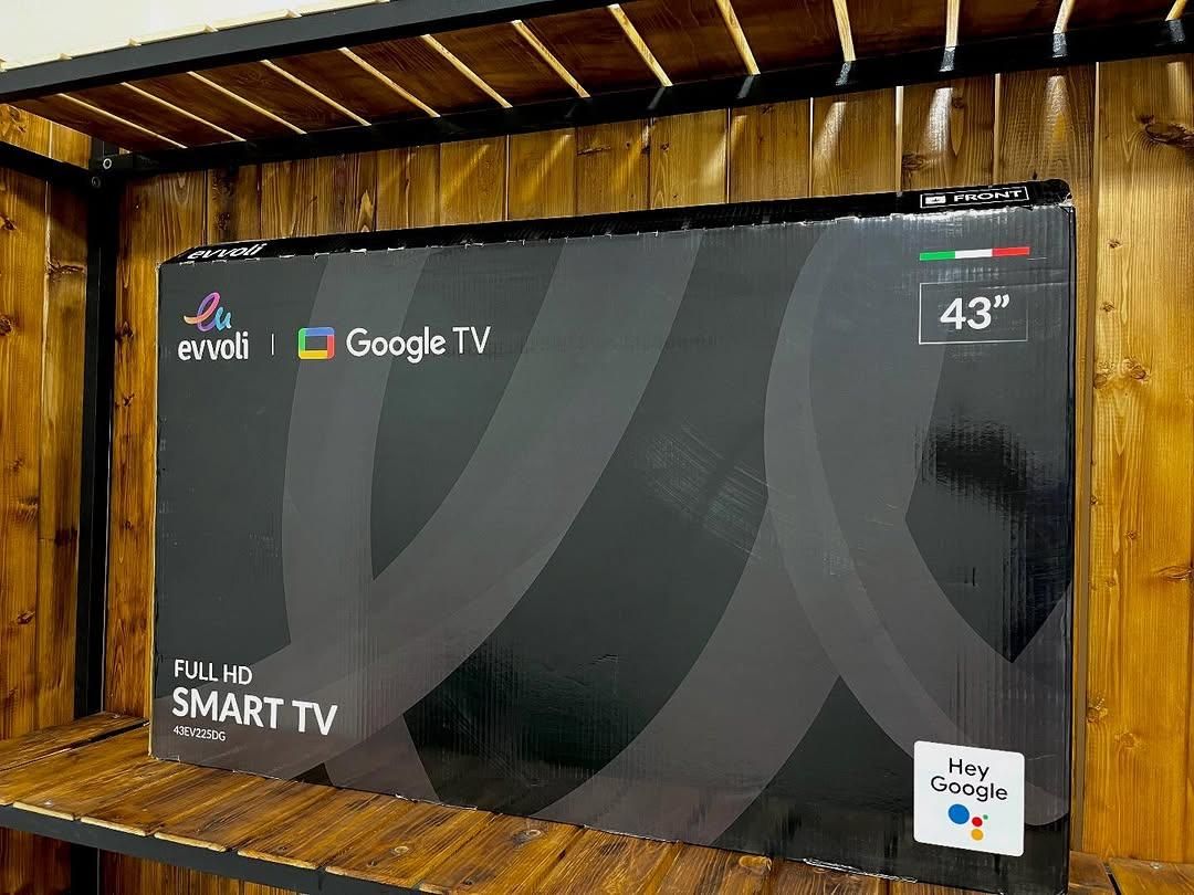 تلویزیون 43 اینچ evvoli با GoogleTV|تلویزیون و پروژکتور|رشت, اسماعیل آباد|دیوار