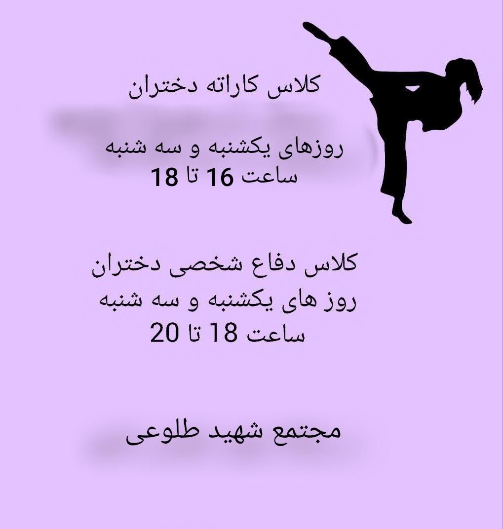 آموزش کاراته و دفاع شخصی بانوان|خدمات آموزشی|بندر انزلی, کلیور|دیوار