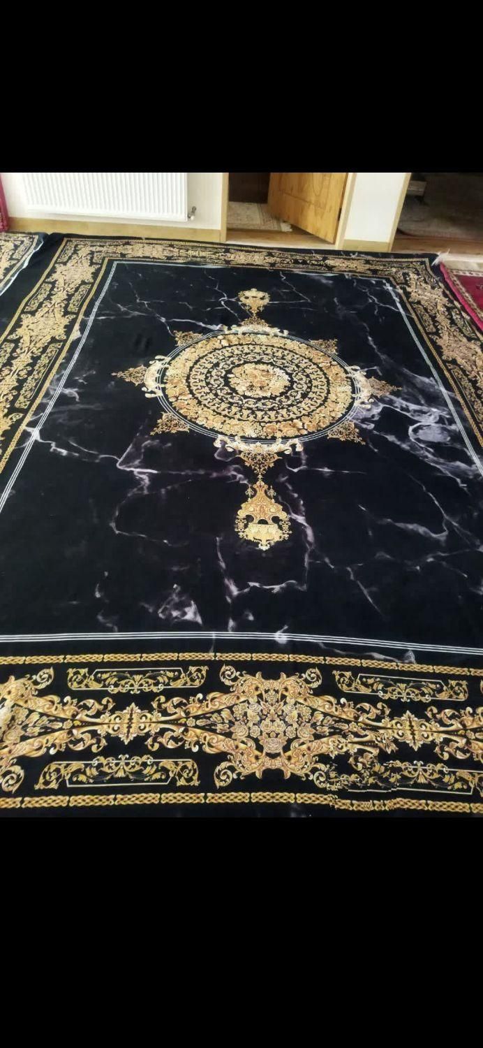 فروش دو عدد روفرشی کشدار جنس مخمل شانل|روفرشی|شهرضا, |دیوار