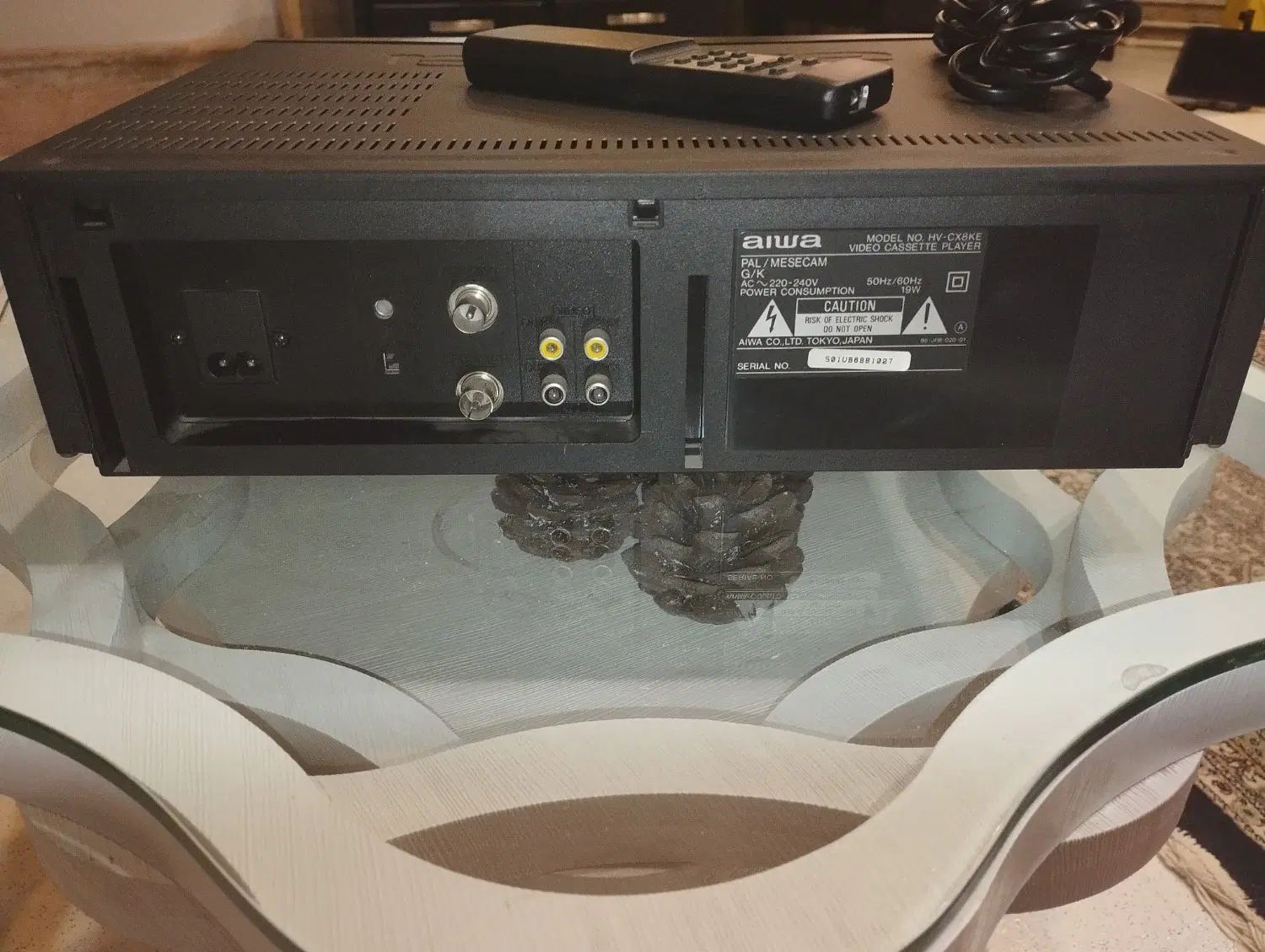 ویدئو کاست پلیر AIWA مدل CX8|پخش‌کننده DVD و ویدیو|کرج, فاز ۳ گوهردشت|دیوار