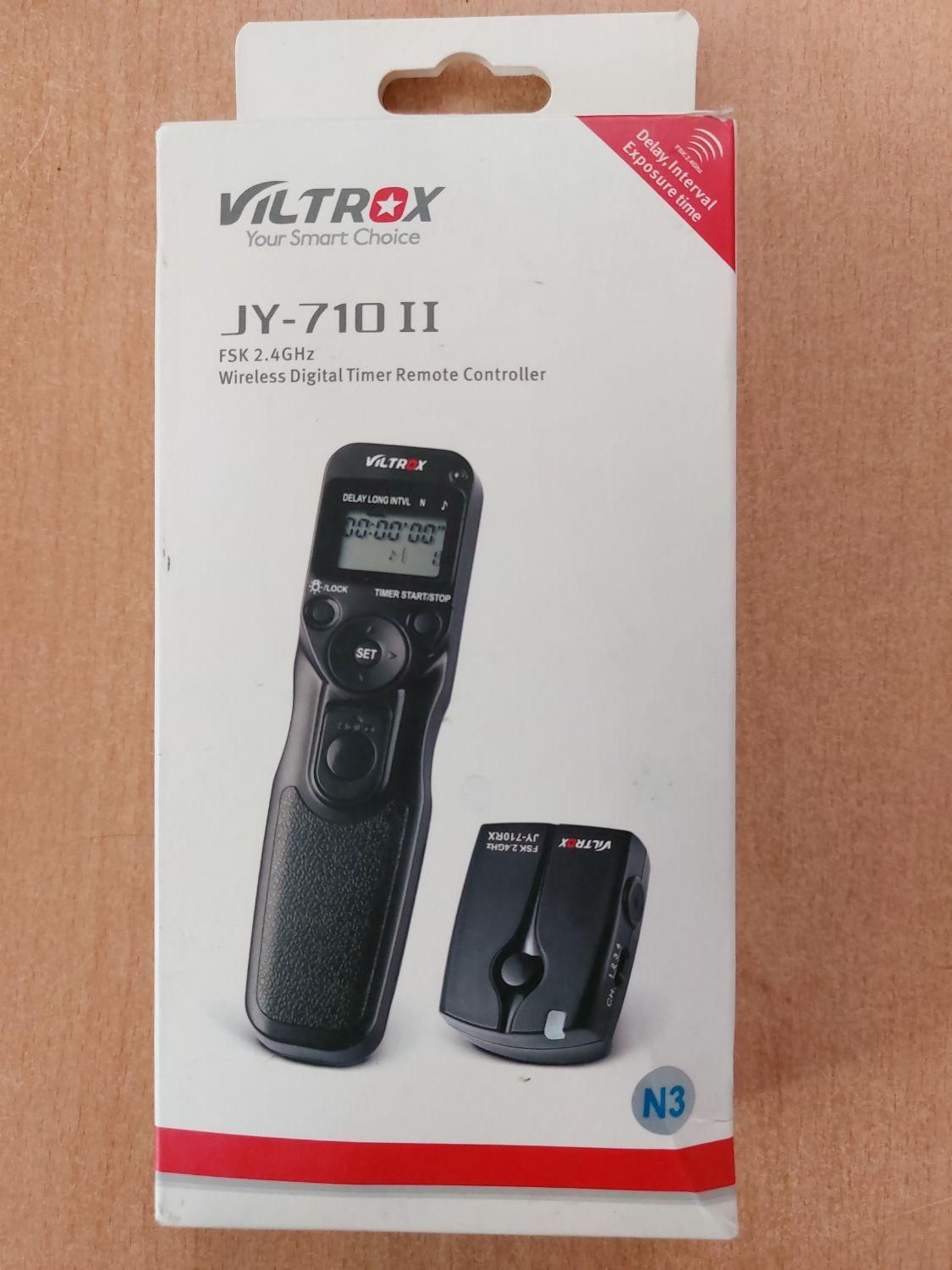 ریموت شاتر ویلتروکس مدل VILTROX JY-710-N3نیکون|دوربین عکاسی و فیلم‌برداری|اصفهان, دستگرده|دیوار