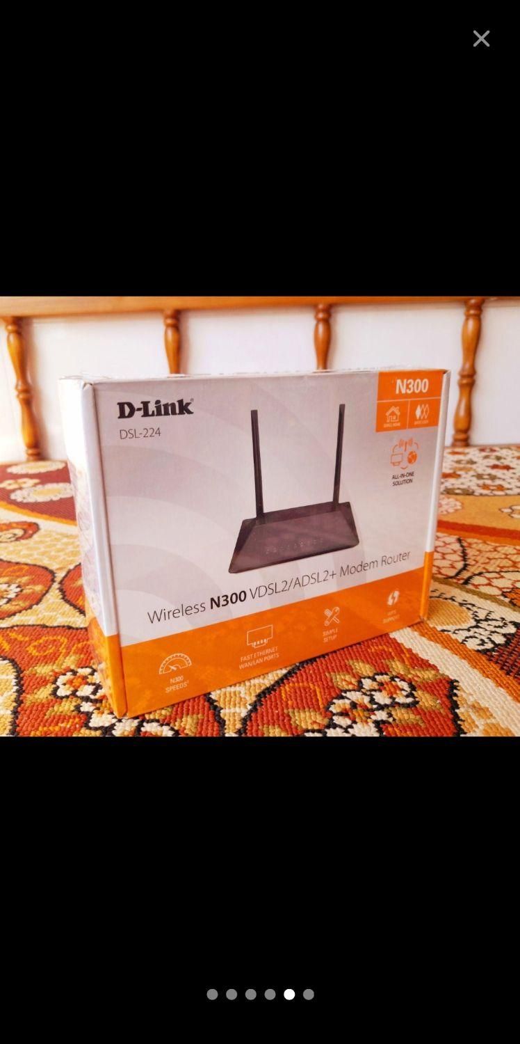 فروش مودم روتر بی سیم دی‌ لینک ADSL/VDSL|مودم و تجهیزات شبکه|آستارا, |دیوار
