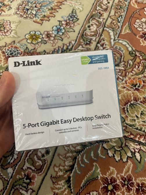 سویچ شبکه D-link|مودم و تجهیزات شبکه|مشهد, رضاشهر|دیوار