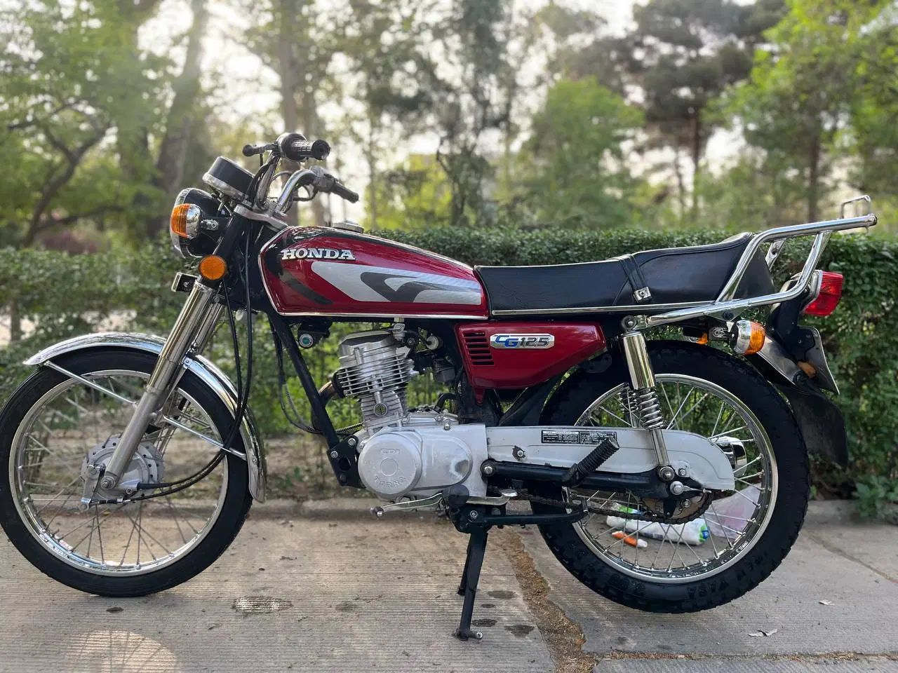 Honda cg125cc هندا سی جی ۱۲۵ چراغ گرد|موتورسیکلت|مشهد, ارشاد|دیوار