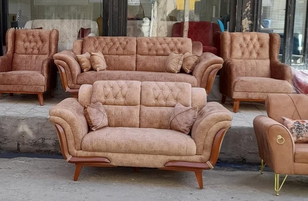 مبل چستر مارشال ۷ نفره مبلمان راحتی پارچه نانو|مبلمان خانگی و میز عسلی|قرچک, امین آباد|دیوار