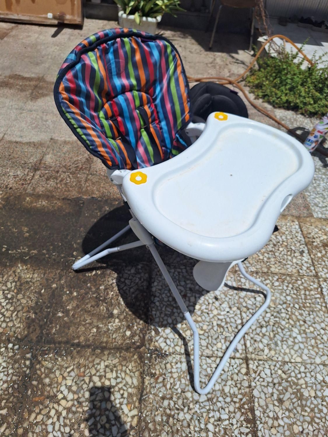 صندلی غذا و صندلی ماشین کودک تاب کودک|تخت و صندلی بچه|زاهدان, |دیوار