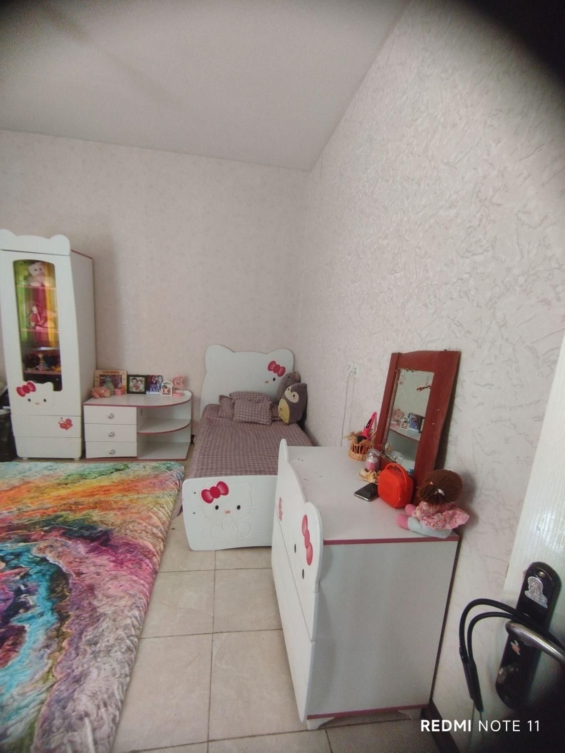 سرویس خواب کودک نوجوان کیتی ساحل چوب|تخت و سرویس خواب|کرمانشاه, |دیوار