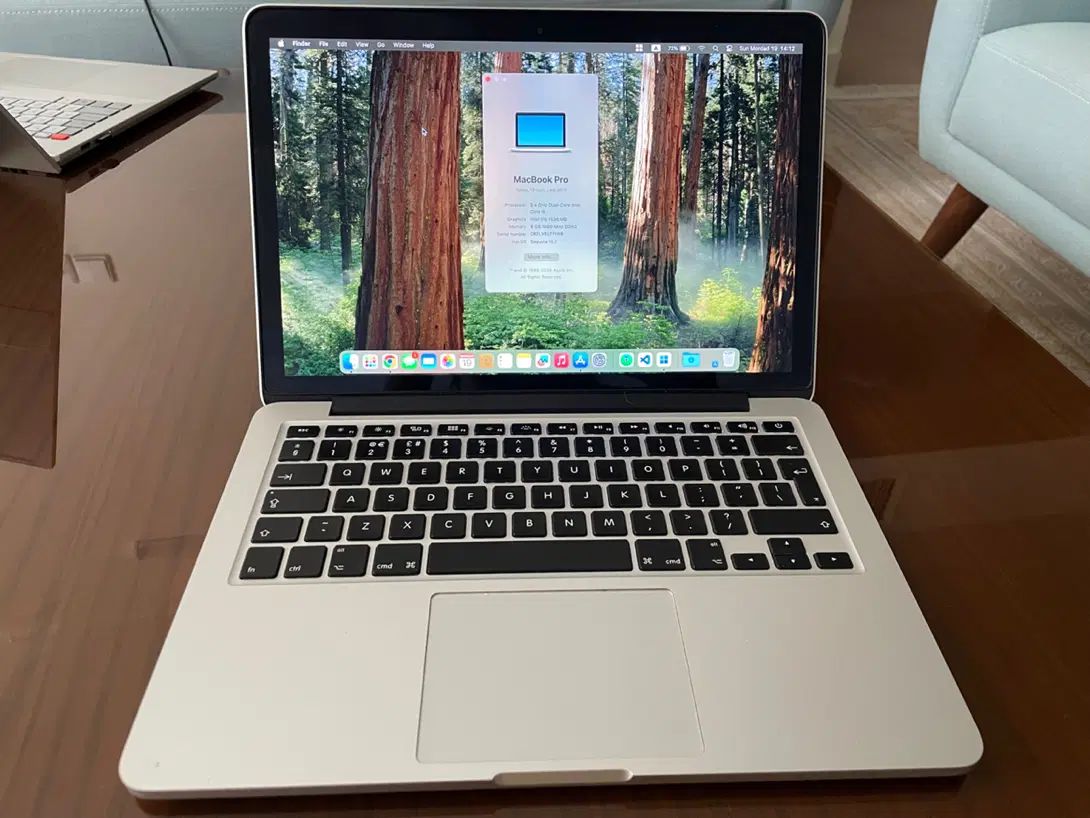 مک بوک پرو رتینا Macbook pro Retina Late 2013|رایانه همراه|اصفهان, بهارستان (مخابرات)|دیوار