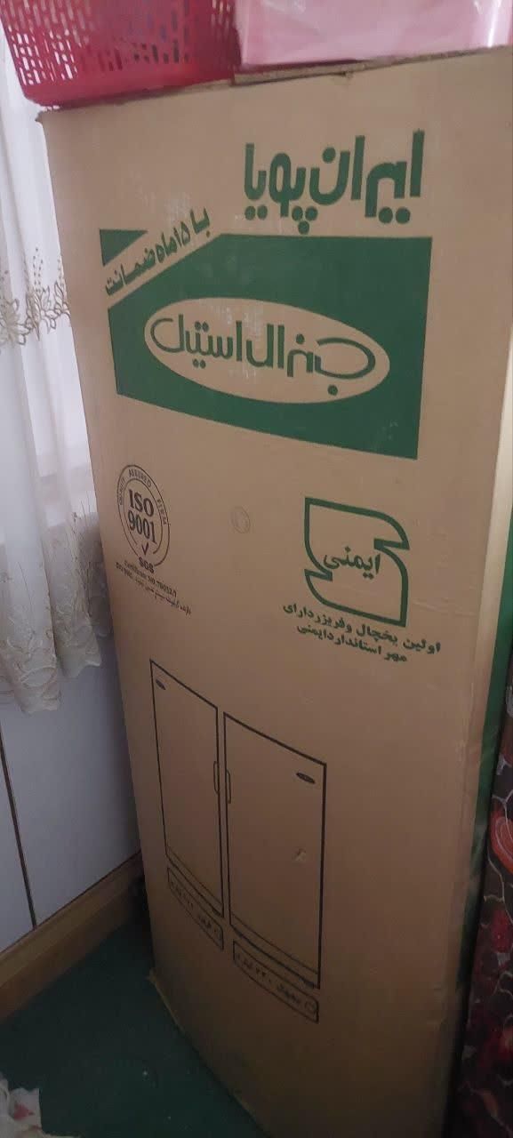 یخچال دوقلوی جنرال استیل آک داخل کارتن|یخچال و فریزر|شاهین‌شهر, شهرک گلدیس|دیوار