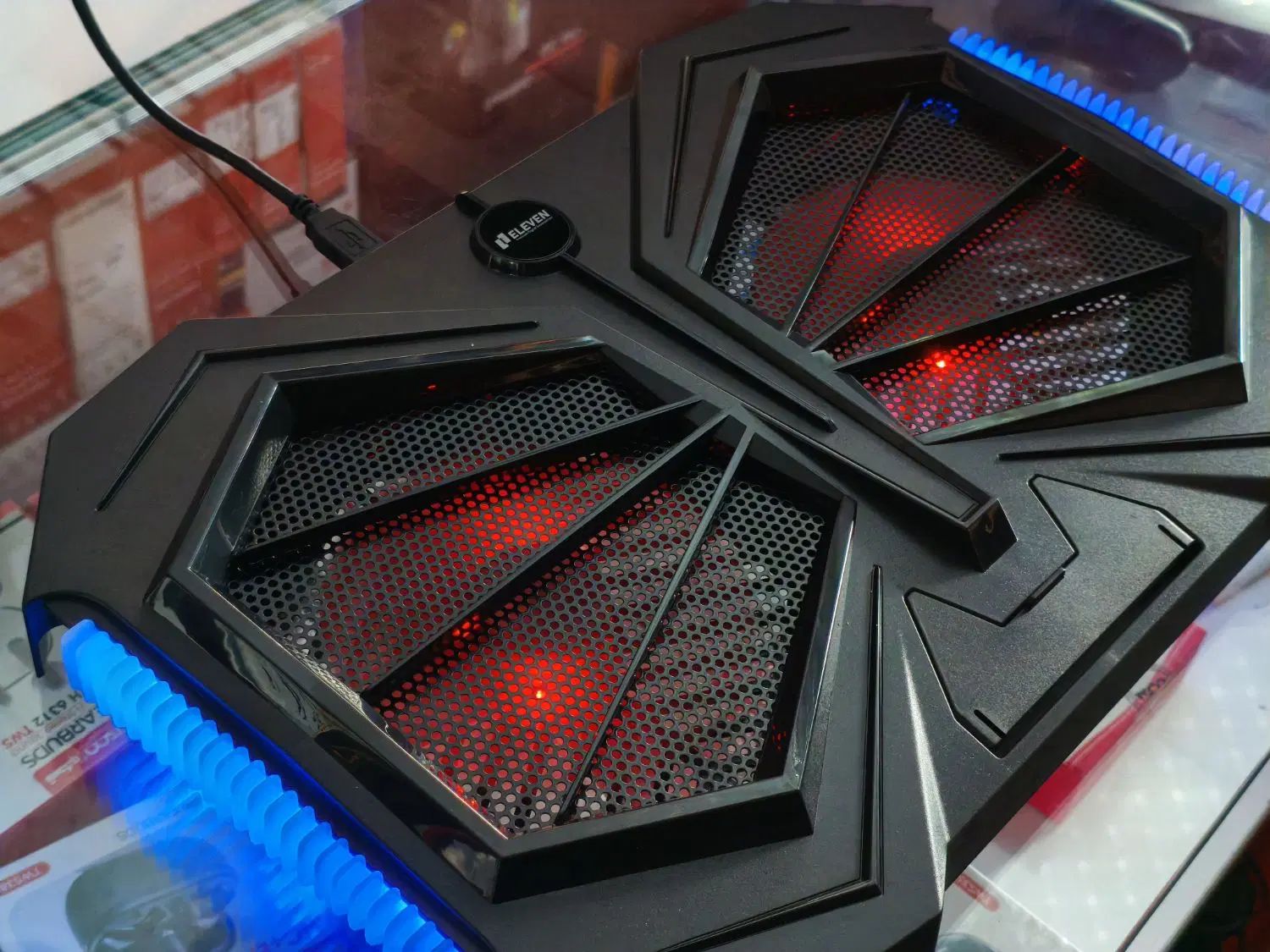 خنک کننده لپتاپ از برند ELEVEN مدل N707 RGB|قطعات و لوازم جانبی رایانه|مشهد, انقلاب|دیوار