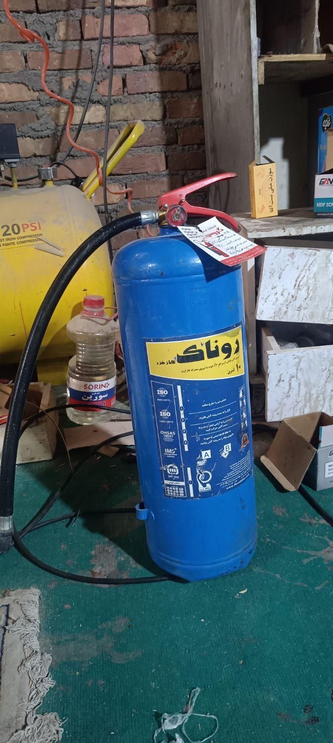 کپسول آتش نشانی ده لتری|قطعات یدکی و لوازم جانبی|تهران, شهرک ابوذر|دیوار