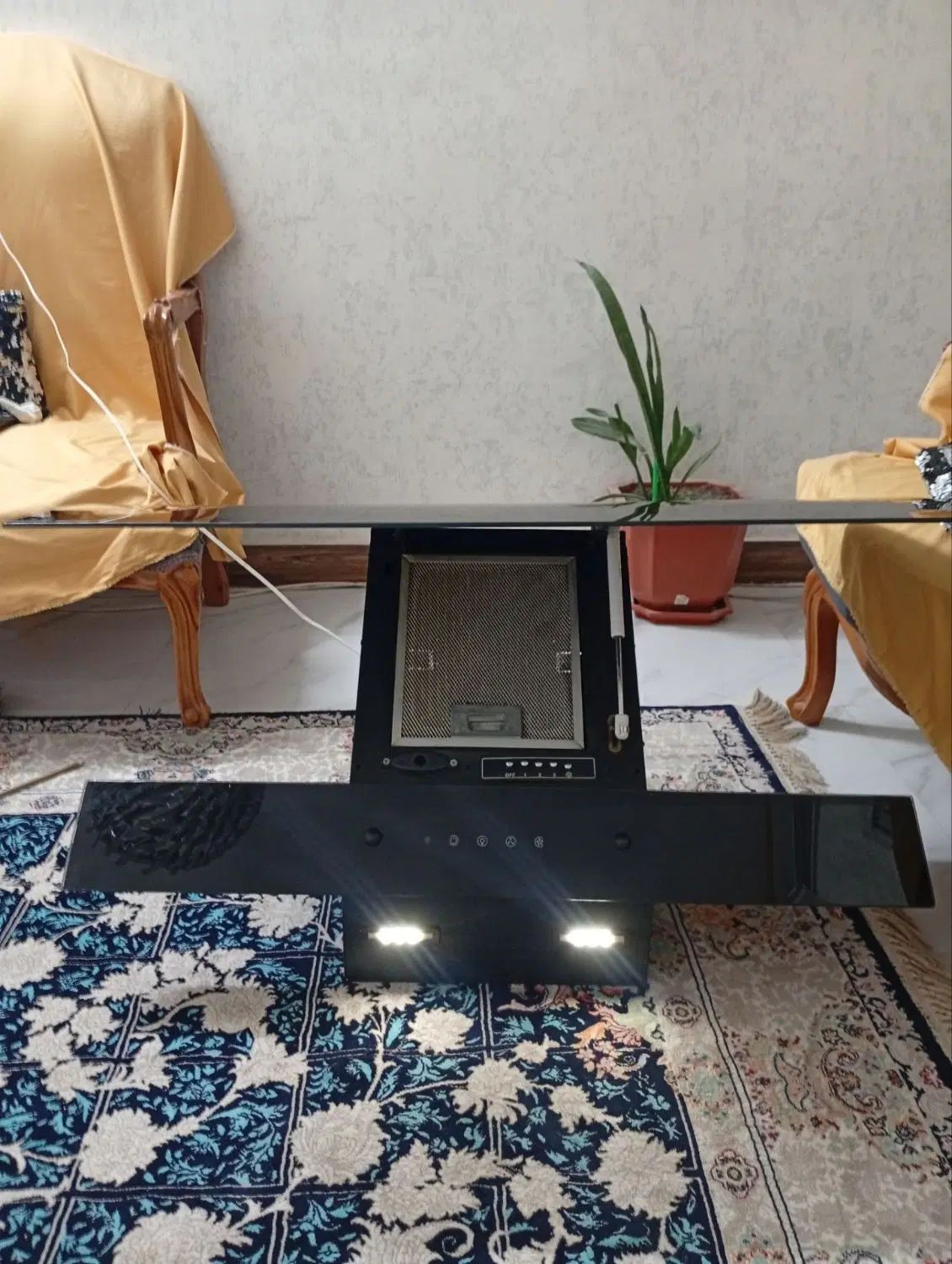 هودشیشه ای کم کارکردتمیز|هود|تهران, یافت‌آباد|دیوار