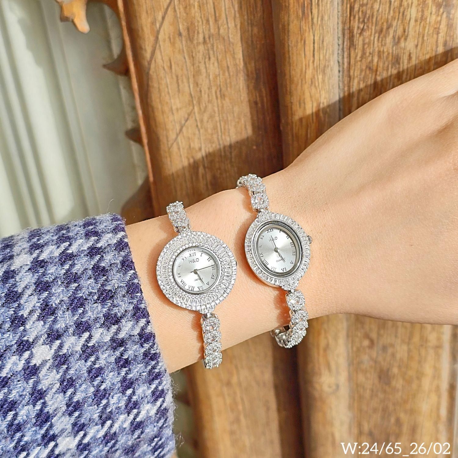 ساعت نقره کارت گارانتی جواهراتی عیار 925کد31/218|بدلیجات|تبریز, |دیوار