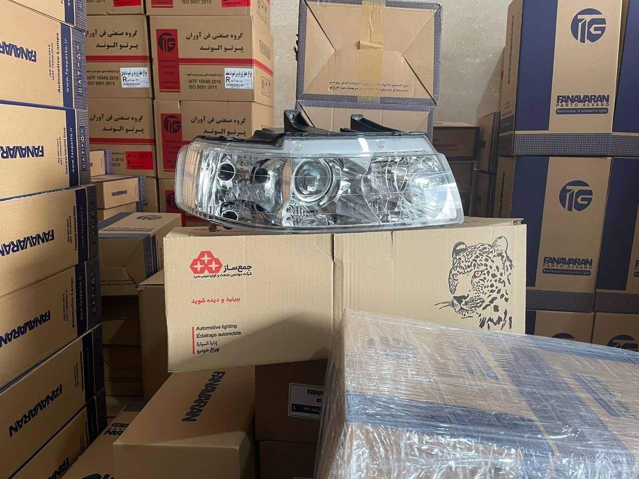 چراغ جلو آکبند سمند دودی اسپرت فابریکی ( نو )|قطعات یدکی و لوازم جانبی|تهران, طیب|دیوار