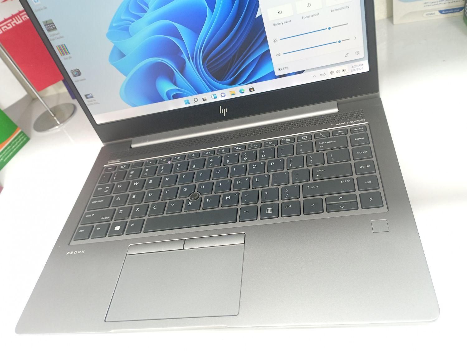 لپ تاپ اچ پی zbook 14uG6گرافیک مجزا وارداتی|رایانه همراه|تهران, تهرانپارس غربی|دیوار