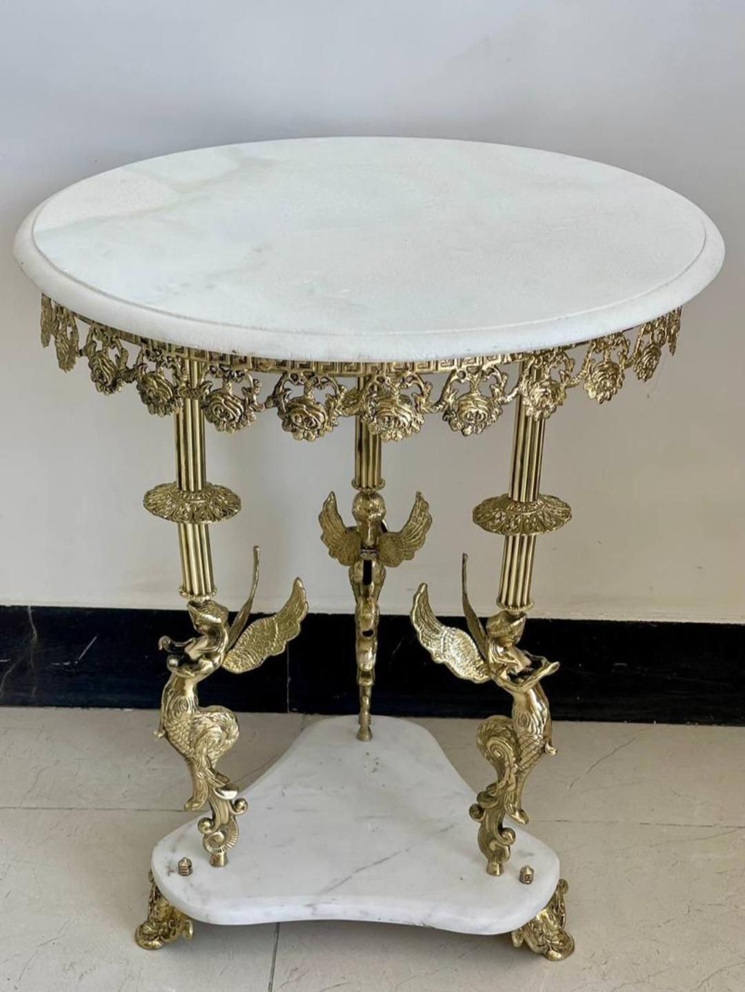 میزخاطره پایه سنگی فرشته برنز برنزی|مبلمان خانگی و میز عسلی|کرج, حصارک پایین|دیوار